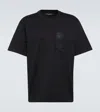 Dolce & Gabbana Oversized Cotton Jersey T-shirt In Black