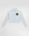 Dolce & Gabbana Oversized Cotton Shirt In Blue