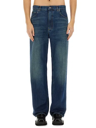Dolce & Gabbana Oversized Jeans In Blue