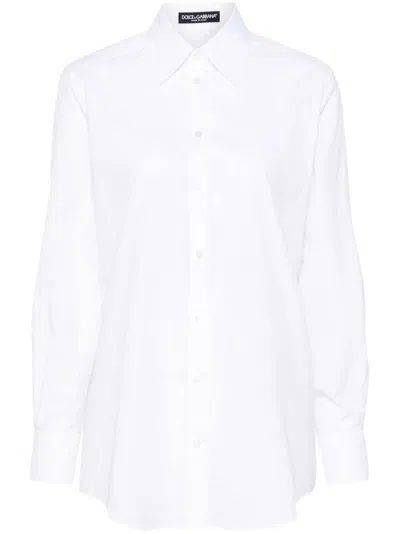 Dolce & Gabbana Oversized Pointed Collar Shirt