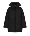Dolce & Gabbana Oversized Puffer Jacket In Black