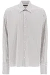 Dolce & Gabbana 'oversized Striped Poplin Shirt