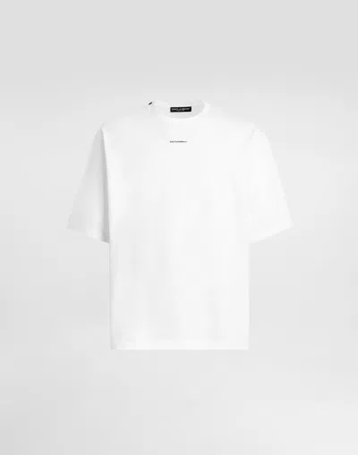 DOLCE & GABBANA OVERSIZED T-SHIRT WITH PRINT