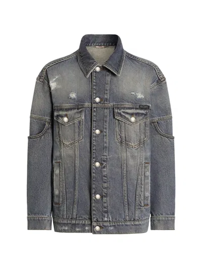 Dolce & Gabbana Oversized-fit Denim Jacket In Blue