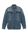 Dolce & Gabbana Oversized-fit Denim Jacket In Blue