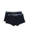 Dolce & Gabbana Set Of 2 Logo Cotton Blend Boxer Briefs In Blue