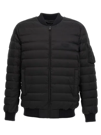 DOLCE & GABBANA PADDED BOMBER JACKET