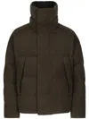 Dolce & Gabbana Padded Canvas Jacket In Brown