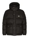 Dolce & Gabbana Padded Jacket In Black