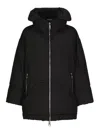 Dolce & Gabbana Oversized Puffer Jacket In Black