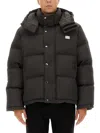 Dolce & Gabbana Padded Jacket In Gray