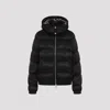 Dolce & Gabbana Monogram-jacquard Puffer Jacket In Nero