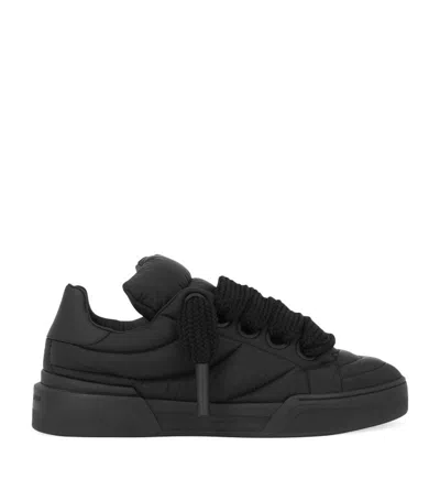DOLCE & GABBANA PADDED NEW ROMA SNEAKERS