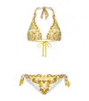 DOLCE & GABBANA PADDED TRIANGLE BIKINI