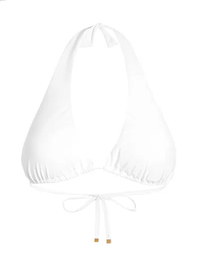 DOLCE & GABBANA DOLCE & GABBANA PADDED TRIANGLE BIKINI TOP