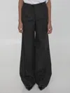 Dolce & Gabbana Dolce&gabbana Women Palazzo Trousers In Grey