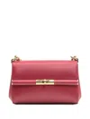 Dolce & Gabbana Palmellato Shoulder Bag In Red