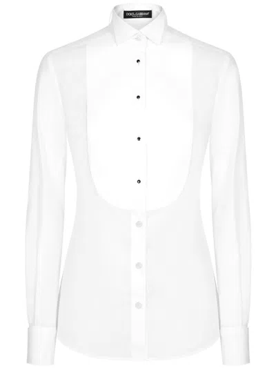 Dolce & Gabbana Camicia In White