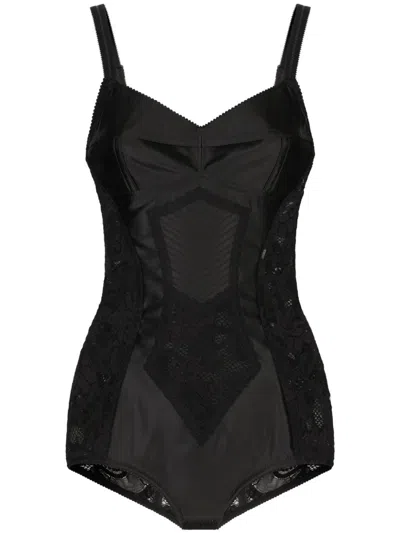 DOLCE & GABBANA PANELLED BODYSUIT