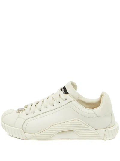Pre-owned Dolce & Gabbana Panelled Lace-up Sneakers