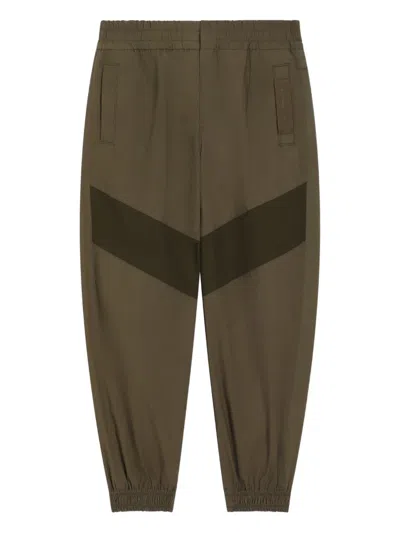 Dolce & Gabbana Kids' Panelled Trousers In Green