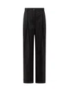 Dolce & Gabbana Pinstriped Tailored Pants In Black