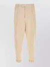 Dolce & Gabbana Stretch Cotton Pants With Branded Tag