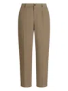 Dolce & Gabbana Corduroy-pinwale Trousers In Brown
