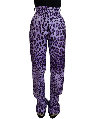 Dolce & Gabbana Pant In Purple
