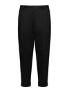 Dolce & Gabbana Cotton-gabardine Tailored Trousers - Men's - Cotton/spandex/elastane In Black