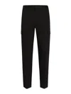Dolce & Gabbana Black Cotton Pants With Pockets In Black
