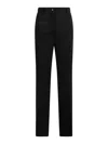 Dolce & Gabbana High-waisted Flared Trousers In Black
