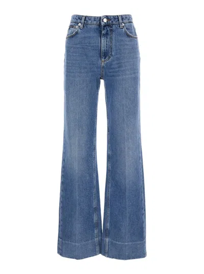 Dolce & Gabbana Pantalone 5 Tasche In Blue