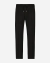 Dolce & Gabbana Light Nylon Jogging Pants In Black