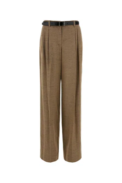 Dolce & Gabbana Pants Woman Color Brown In Multi