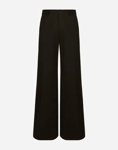 Dolce & Gabbana Pantalone In Brown