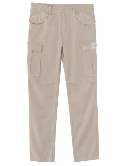 Dolce & Gabbana Pantalone Cargo Con Tasche In Neutral