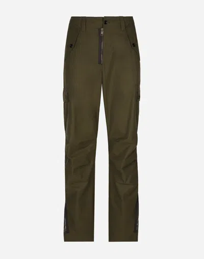 DOLCE & GABBANA TECHNICAL FABRIC CARGO PANTS