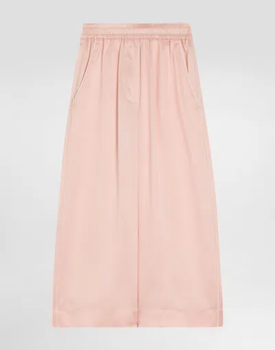 Dolce & Gabbana Pantalone In Pink