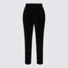 DOLCE & GABBANA DOLCE & GABBANA BLACK COTTON PANTS