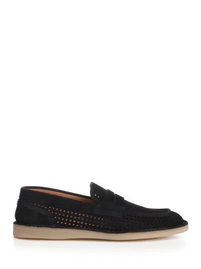 Dolce & Gabbana Pantofola Vit.rovesciato Forato In Black