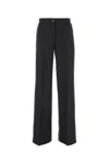 Dolce & Gabbana Stretch Fabric Pants With Zipped Ankle