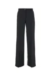 Dolce & Gabbana Stretch Fabric Pants With Zipped Ankle