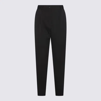 Dolce & Gabbana Black Wool Pants