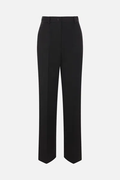 Dolce & Gabbana Trousers In Black
