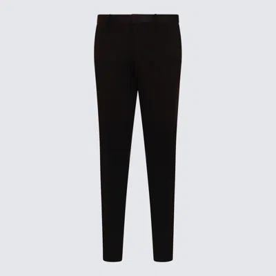 Dolce & Gabbana Pressed-crease Tailored Trousers In Black