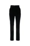 Dolce & Gabbana Black Cotton Pants In Black