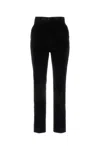 Dolce & Gabbana Black Cotton Pants In Black