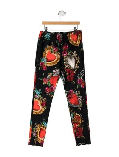Pre-owned Dolce & Gabbana Kids' Pants In Black