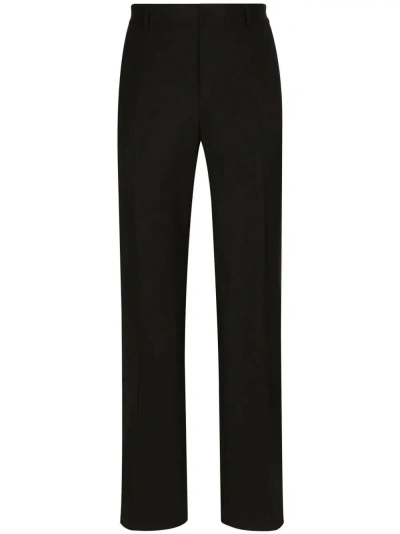 Dolce & Gabbana Trousers In Black  